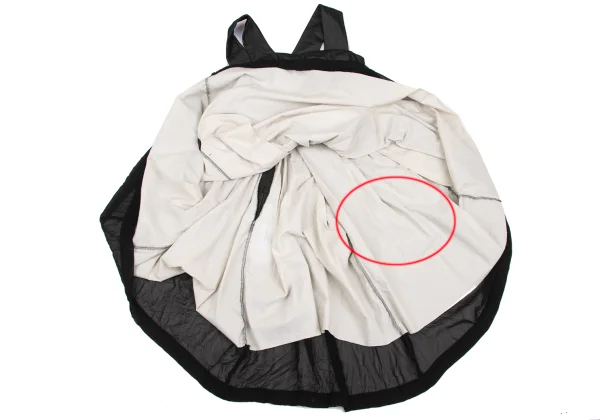 COMME des GARCONS Poly Ribbon Design Overalls Skirt K-168470_012