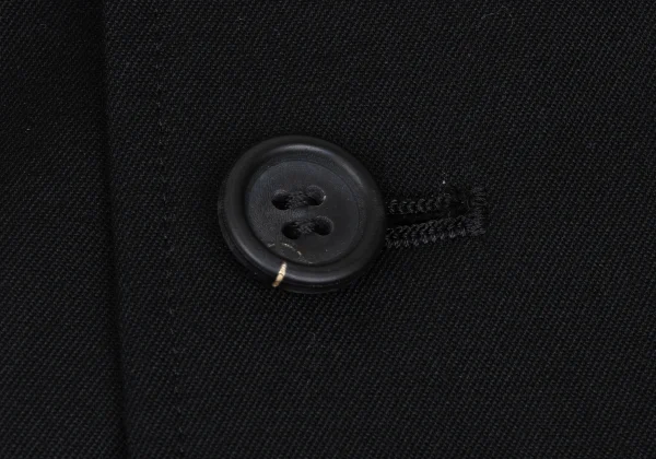 Yohji Yamamoto collections Wool Gaba Asymmetrical Draped Jacket K-168471_007