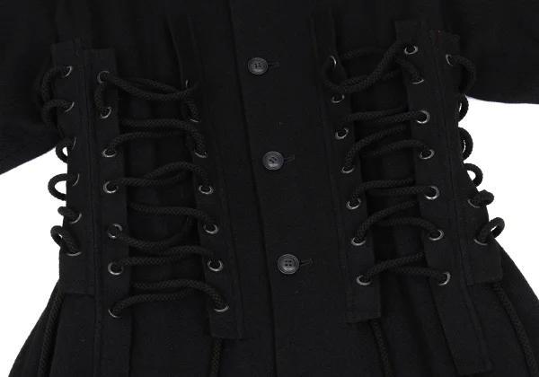 LIMI feu Wool Lace-up Design Coat K-168473_008