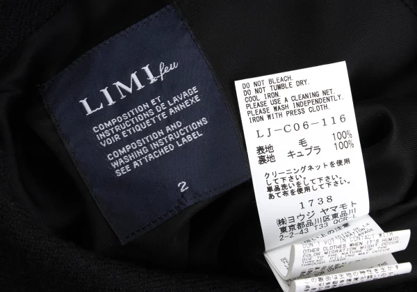 LIMI feu Wool Lace-up Design Coat K-168473_015