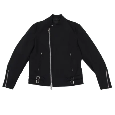 s'yte Poly Padded Elbow Patch Motorcycle Jacket