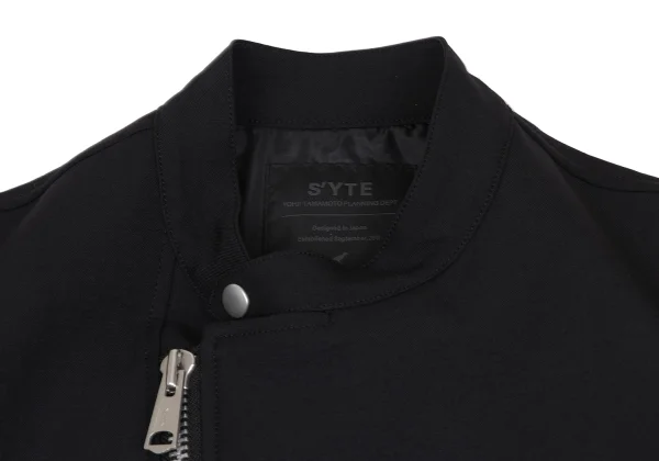 s'yte Poly Padded Elbow Patch Motorcycle Jacket K-168474_003