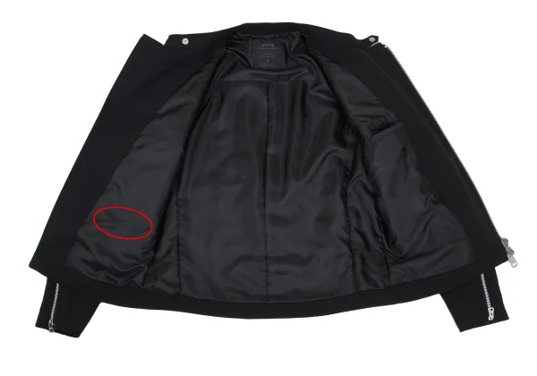 s'yte Poly Padded Elbow Patch Motorcycle Jacket K-168474_015