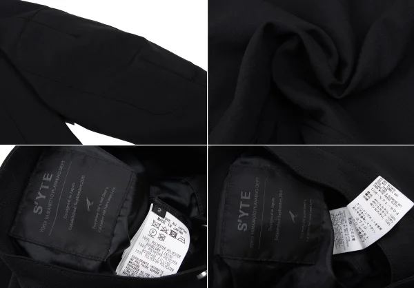 s'yte Poly Padded Elbow Patch Motorcycle Jacket K-168474_018