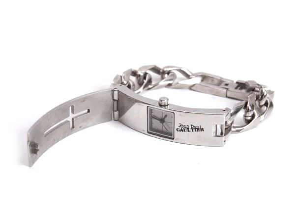 Jean Paul GAULTIER Cross Cover Bracelet Watch K-168478_003