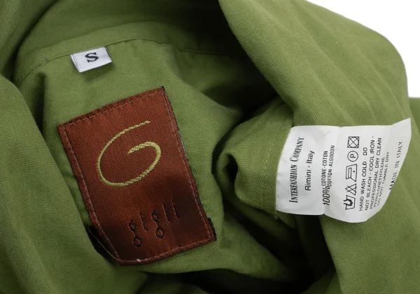 gigli Cotton Ribbon Neck Short Sleeve Shirt K-168479_015