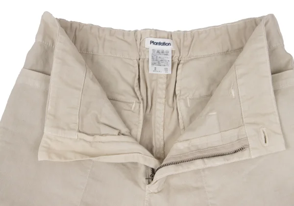 Plantation Dyed Cotton Linen Stretch Pants K-168484_007