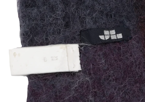 JURGEN LEHL Wool Check Fringe Scarf K-168487_006