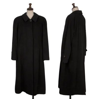 Burberrys' Cashmere Fly-front Coat