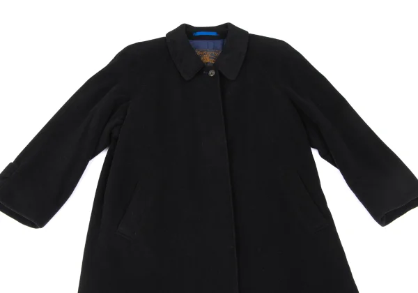 Burberrys' Cashmere Fly-front Coat K-168493_003