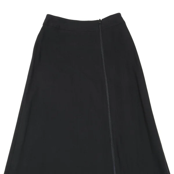 ISSEY MIYAKE Inner Mesh Zip Nylon Skirt K-168494_003