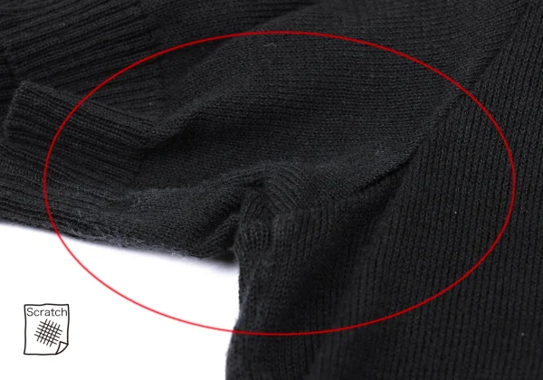 tricot COMME des GARCONS Cotton Bias Switching Short Sleeve Knit K-168502_005