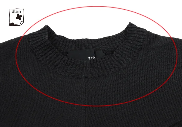 tricot COMME des GARCONS Cotton Bias Switching Short Sleeve Knit K-168502_006