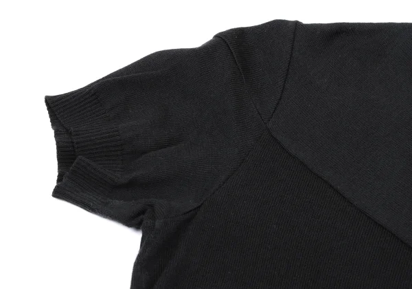 tricot COMME des GARCONS Cotton Bias Switching Short Sleeve Knit K-168502_008