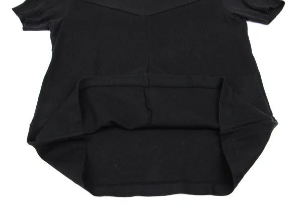 tricot COMME des GARCONS Cotton Bias Switching Short Sleeve Knit K-168502_010