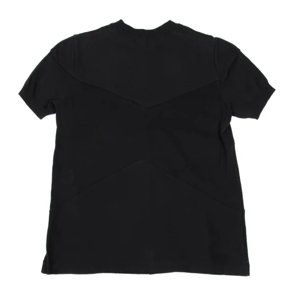 tricot COMME des GARCONS Cotton Bias Switching Short Sleeve Knit K-168502_011