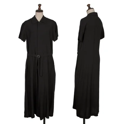 tricot COMME des GARCONS Belted Short Sleeve Shirt Dress