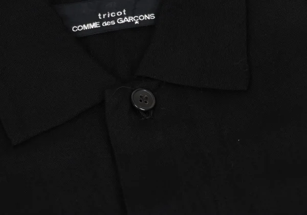 tricot COMME des GARCONS Belted Short Sleeve Shirt Dress K-168503_005