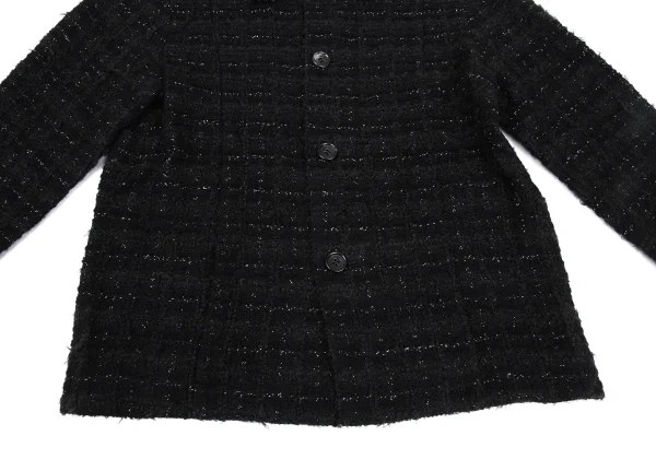 tricot COMME des GARCONS  Wool Blended Tweed Blouse K-168504_008