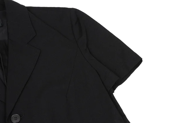 tricot COMME des GARCONS Darts Switching Design Short Sleeve Jacket K-168505_005