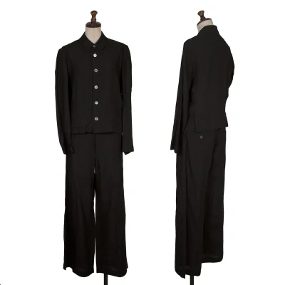 tricot COMME des GARCONS Linen Blended Jacket & Pants