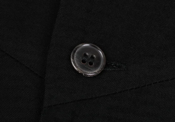 tricot COMME des GARCONS Striped Open-collar Short Sleeve Shirt K-168509_005