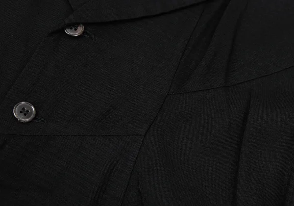 tricot COMME des GARCONS Striped Open-collar Short Sleeve Shirt K-168509_006