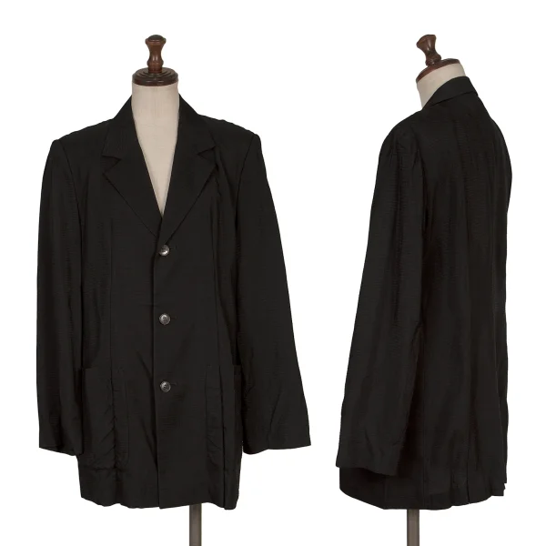 tricot COMME des GARCONS Striped Jacket Black S-M K-168510_001