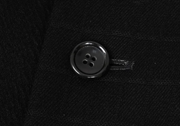 tricot COMME des GARCONS Wool Switch Weave Long Coat K-168512_005