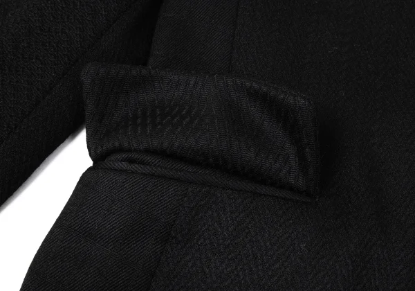 tricot COMME des GARCONS Wool Switch Weave Long Coat K-168512_009