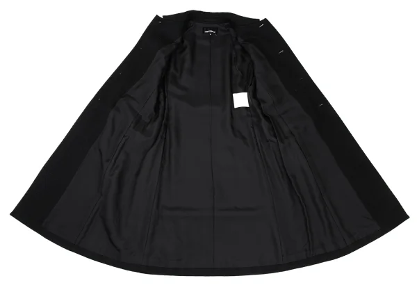 tricot COMME des GARCONS Wool Switch Weave Long Coat K-168512_010