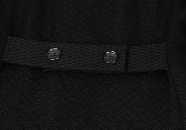 tricot COMME des GARCONS Wool Switch Weave Long Coat K-168512_012