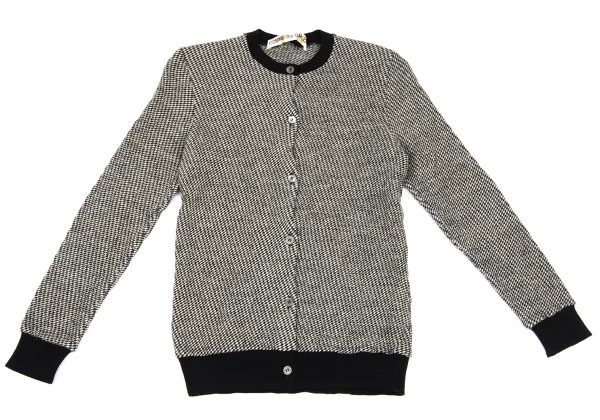 COMME des GARCONS Wool Trim Cardigan K-168513_002