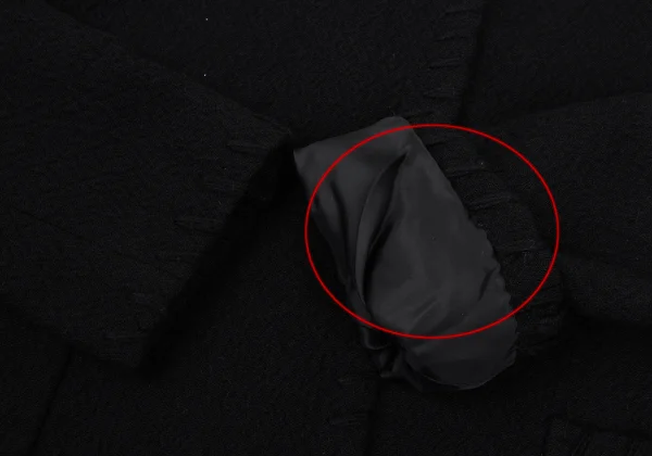 COMME des GARCONS Wool Stitch Buttonless Jacket K-168515_007