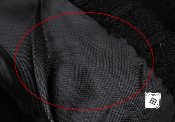 COMME des GARCONS Wool Stitch Buttonless Jacket K-168515_008