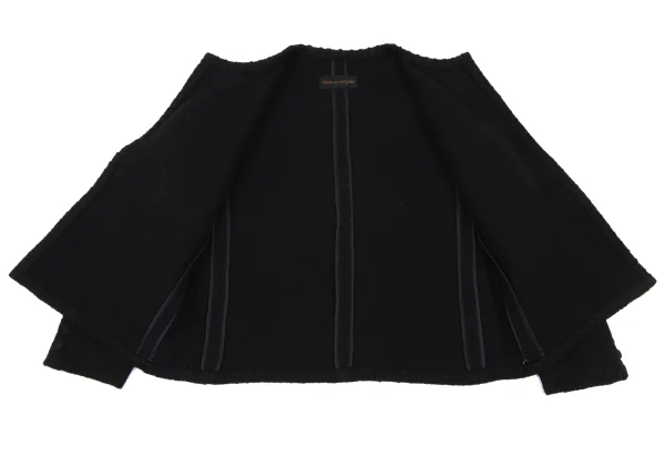 COMME des GARCONS Wool Stitch Buttonless Jacket K-168515_011