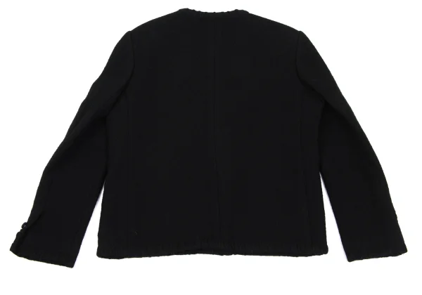 COMME des GARCONS Wool Stitch Buttonless Jacket K-168515_012