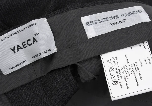 YAECA Poly Rayon Stretch Pants K-168517_011