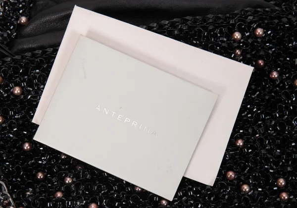 ANTEPRIMA Pearl Beads Decorated Chain Handle Wire Bag K-168518_017