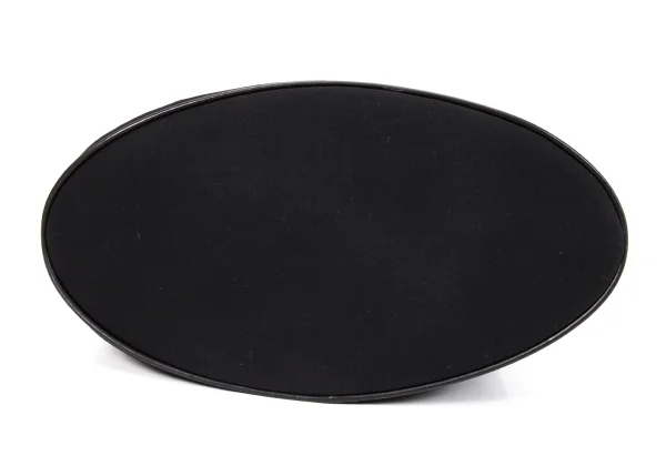 Yohji Yamamoto FEMME Leather Piping Tuck Wool Bag K-168520_005