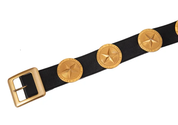JUNIOR GAULTIER Medal Leather Belt K-168523_004