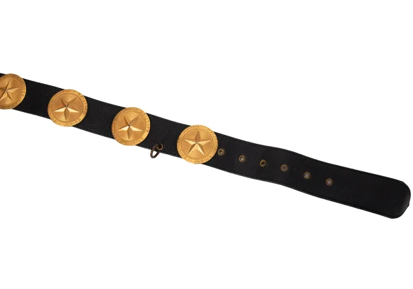JUNIOR GAULTIER Medal Leather Belt K-168523_006