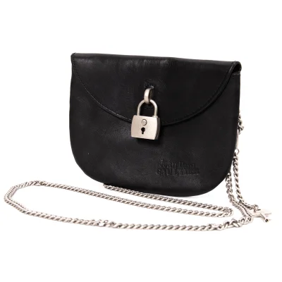Jean Paul GAULTIER Chain Leather Mini Pouch