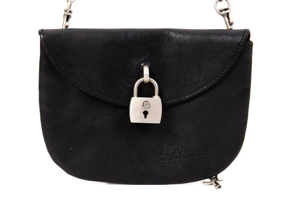 Jean Paul GAULTIER Chain Leather Mini Pouch K-168525_003