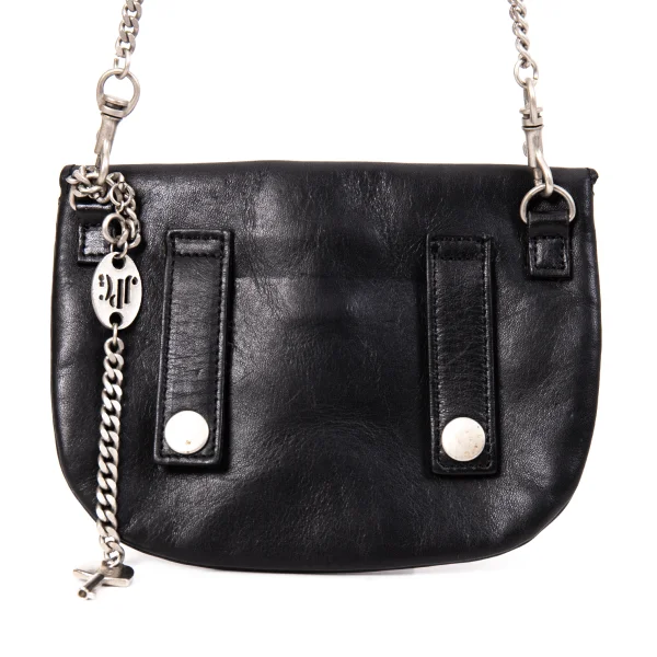 Jean Paul GAULTIER Chain Leather Mini Pouch K-168525_005