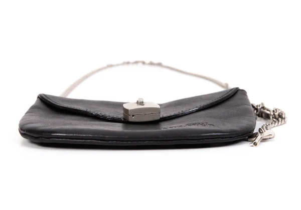 Jean Paul GAULTIER Chain Leather Mini Pouch K-168525_006