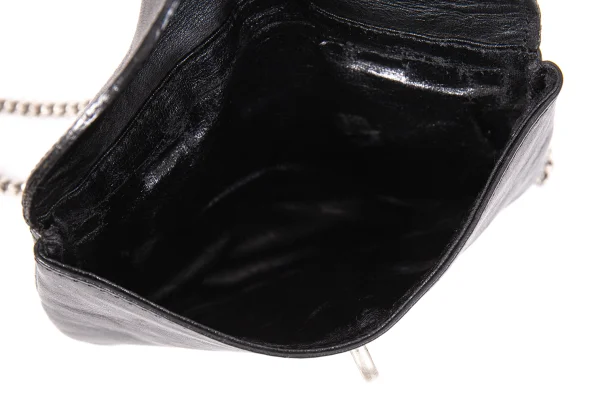 Jean Paul GAULTIER Chain Leather Mini Pouch K-168525_009