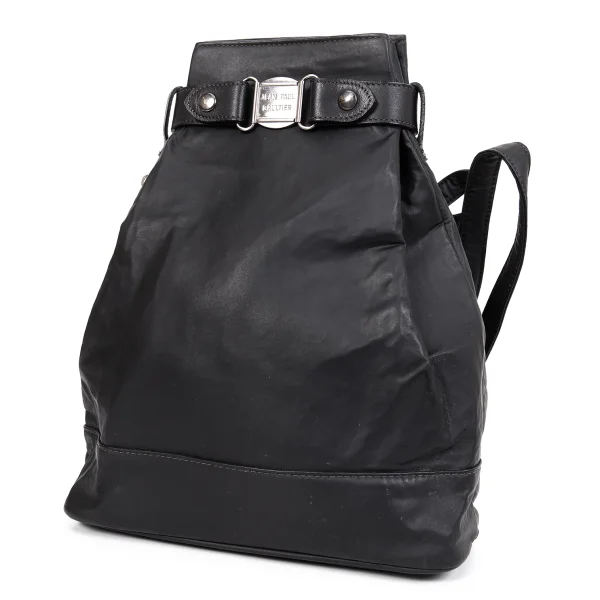 Jean Paul GAULTIER Coating Backpack Black  K-168528_001