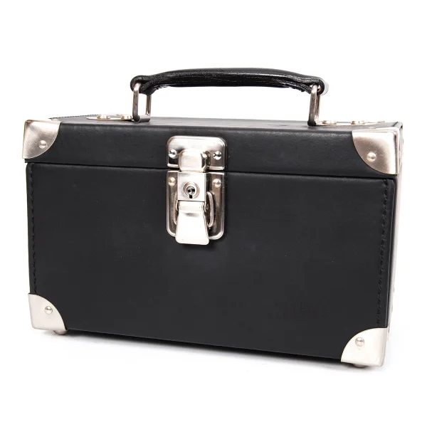 Jean Paul GAULTIER Coating Vanity Bag Black  K-168529_001