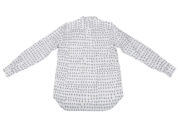 COMME des GARCONS HOMME DEUX Cotton Patterned Long Sleeve Shirt K-168531_013